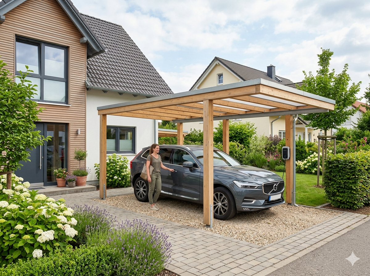 Carport statt Garage Die clevere Alternative für Ihr Fahrzeug